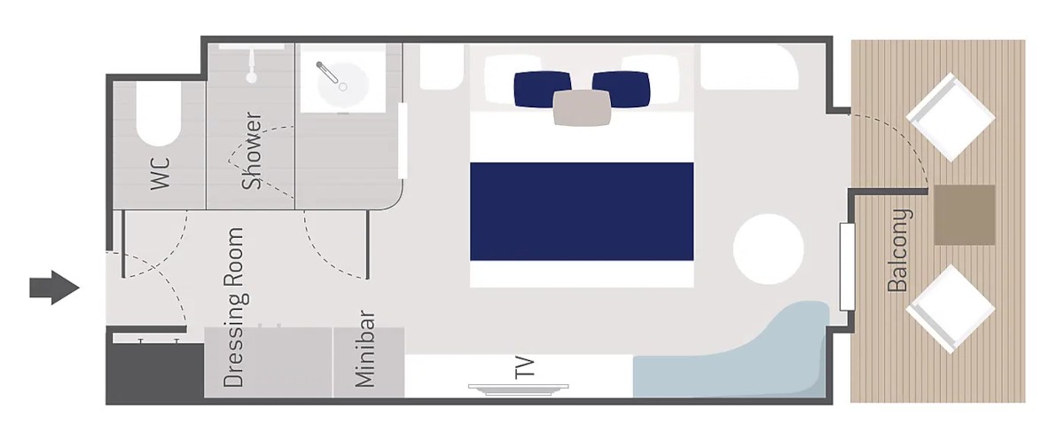 MyCruise Ponant Le-Laperouse Kahytter Balkon DEL2